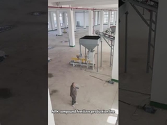 4TPH Çift Rollu Granulatör bileşik gübre üretim hattı kuruluyor