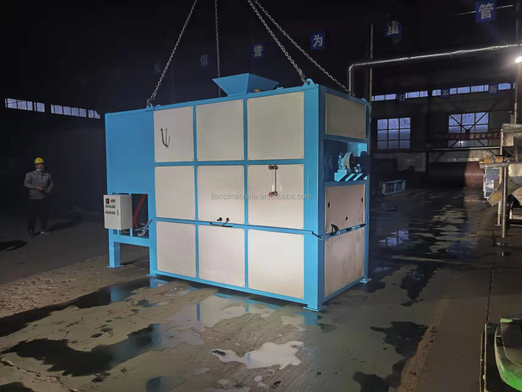 Organik Atık Yüksek Sıcaklıklı Aerobik Fermantasyon Tankı Organik Kompost Makinesi 4-6 Saat