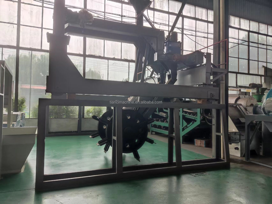 Tekerlek Tipi Kompost Turner Fermantasyon Kompostlama Makinesi Organik Atıkların Fermantasyonu İçin