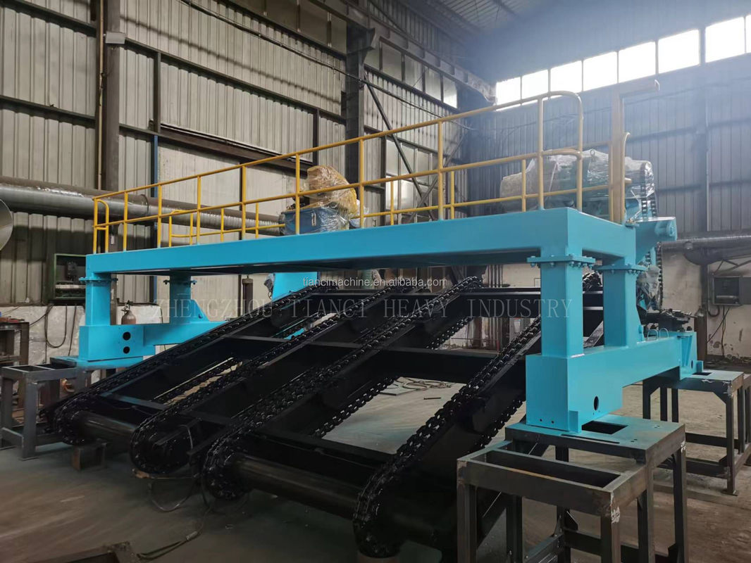 90m/H Zincir Tabak Tipi Gübre Turner Organik Gübre Atık Fermantasyon Makinesi
