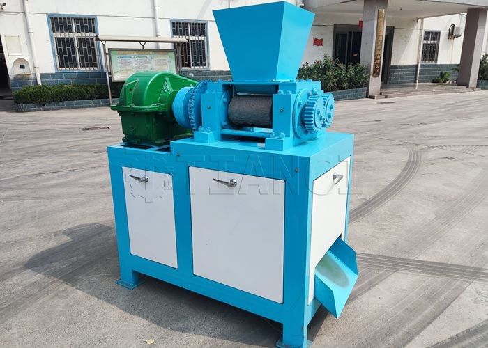 Chemical Powder Pellet Machine Granulators NPK Compound Fertilizer Granule Making Machine Double Roller Press Granulator