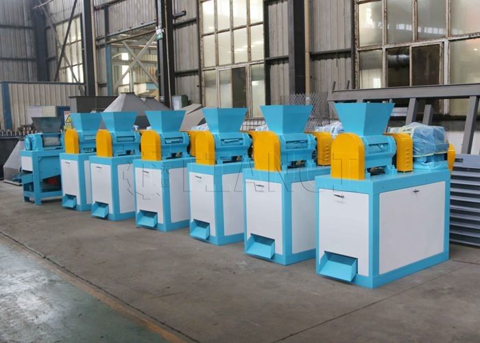 Kuru toz gübre granulatörü çift rulolu baskı granülasyon ekipman NPK gübre yapma makinesi