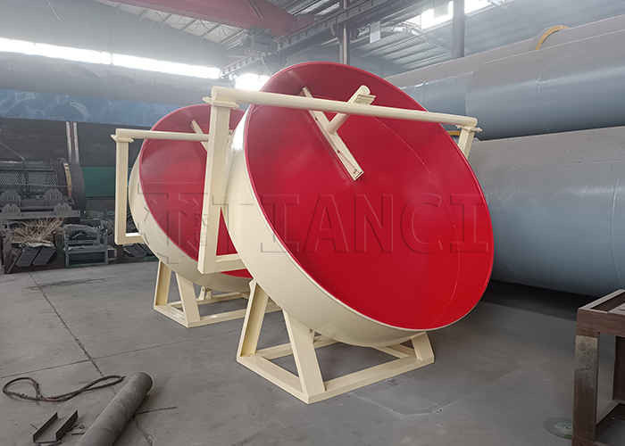 Mineraller Granules Makine Yapma Disk Mineraller Toz İçin Gübre Granulator 2-10mm Boyut içinde
