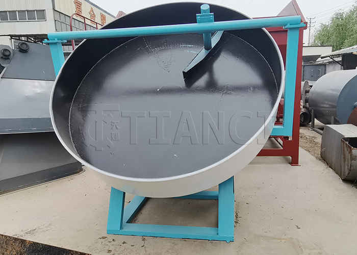 Mineraller Granules Makine Yapma Disk Mineraller Toz İçin Gübre Granulator 2-10mm Boyut içinde