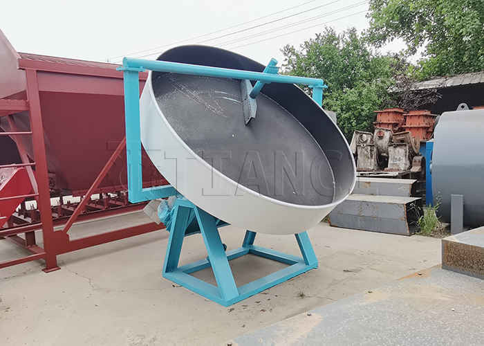Mineraller Granules Makine Yapma Disk Mineraller Toz İçin Gübre Granulator 2-10mm Boyut içinde