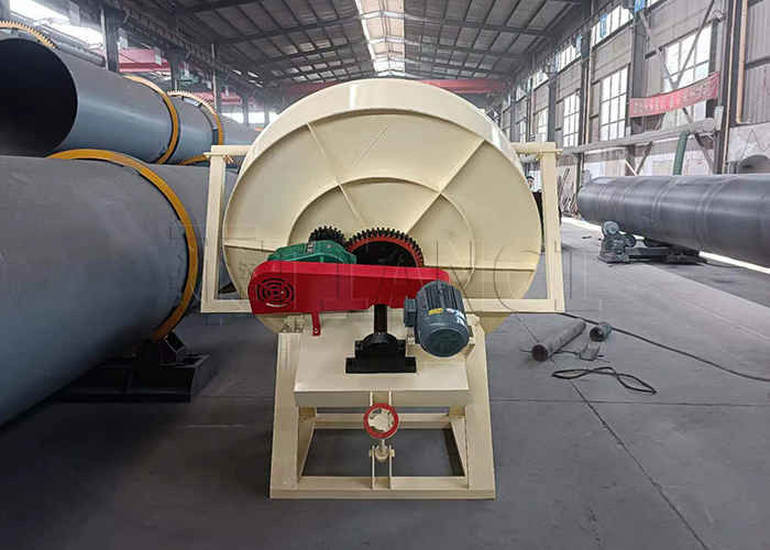 Demir Toz Granules Makine Disk Organik Gübre Granulatörü 0.5-6T/H