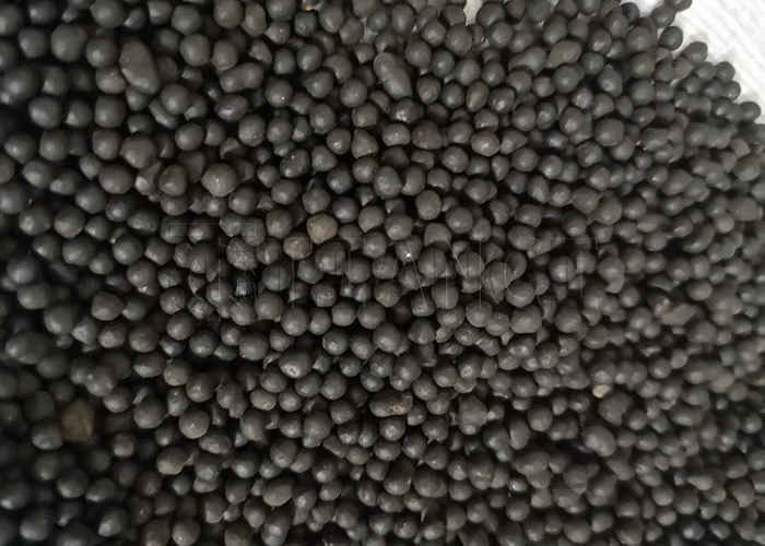 Organik gübre granulatörü 2-8 mm'lik büyüklükte tavuk gübre tozu için