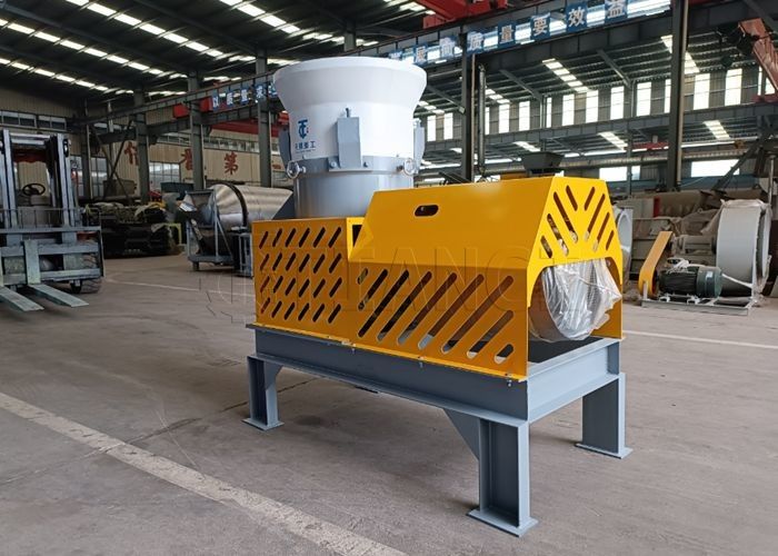 Bio kompost organik gübre pellet yapma makinesi düz ölçekli granulatör 2.2kw