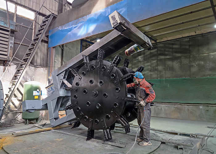 150-400m3/H Çıkış Büyük Flipping Span Gübre Dönüştürme Makinesi Tekerlek Tipi