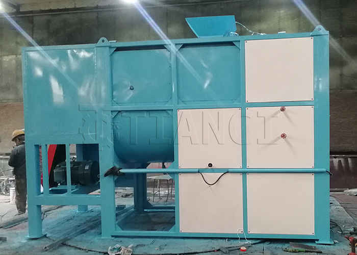 4-6 saat gübre yapma makinesi tavuk kompostlama makinesi organik atıkları gübreye dönüştürür