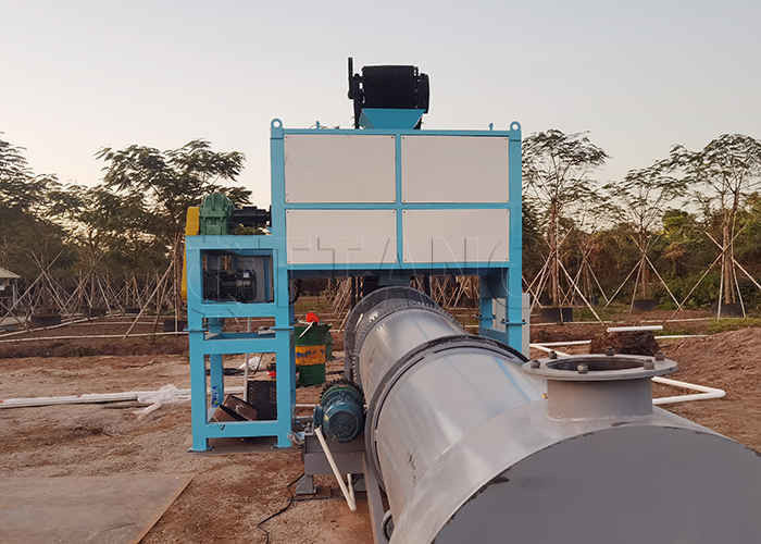 1-20m3 Hacim Organik Atık Tam Fermantasyon Makinesi Yüksek sıcaklıklı kompost fermantasyon tankı