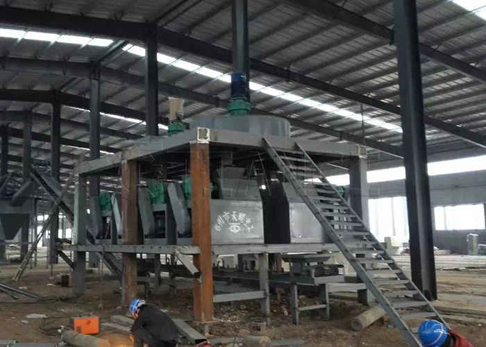 Organik gübre granulatör makinesi tavuk gübre gübre üretim hattı biyolojik gübre yapma makinesi