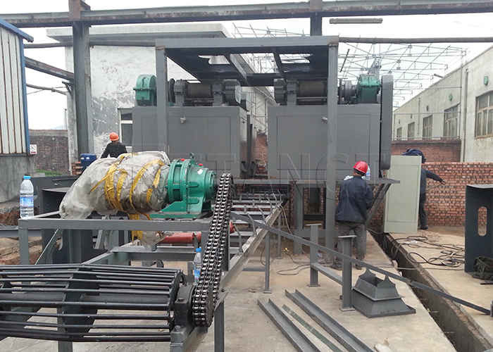 Diammonyum fosfat granülasyon üretim hattı Metal toz rulo pres granülatörü üretim hattı