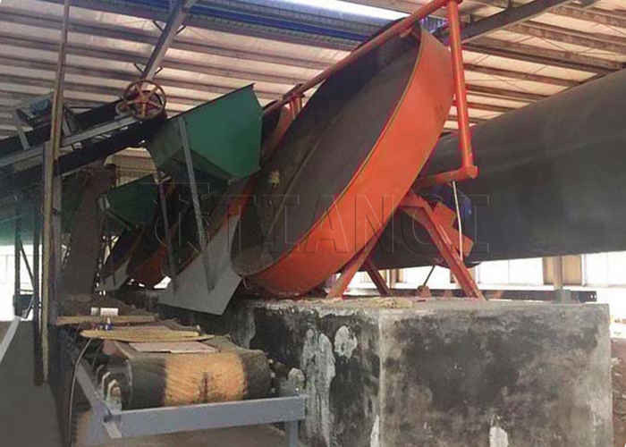 Organik gübre gübre granülleri granülasyon üretim hattı 4-10 mm boyutunda