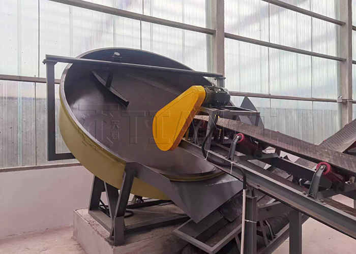 Manyetik gübre granülasyon üretim hattı Hayvan gübresi disk granülatörü üretim hattı