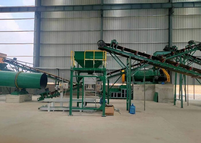 Toprak ve gübre granülasyon ekipmanları üretim hattı Humik asit gübre granülasyon makinesi üretim hattı