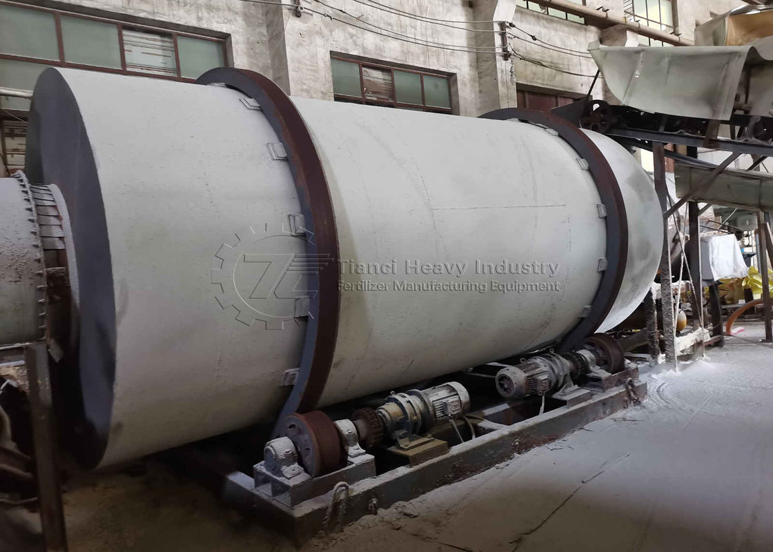 Drum Granulator Üretim hattı Organik bileşik top tipi gübre yapma makinesi