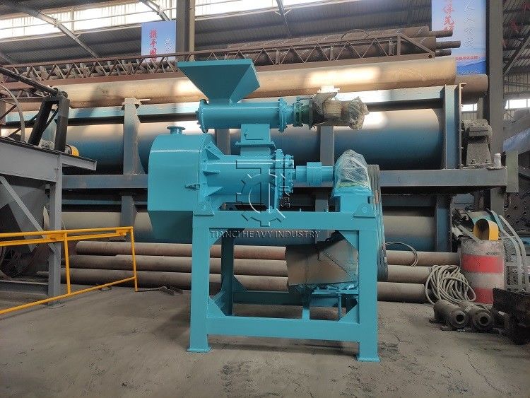 Granülasyon Hızı 95% Grafit Tozu Granülasyon Makinesi Ring Die Granulator 3.5-8mm