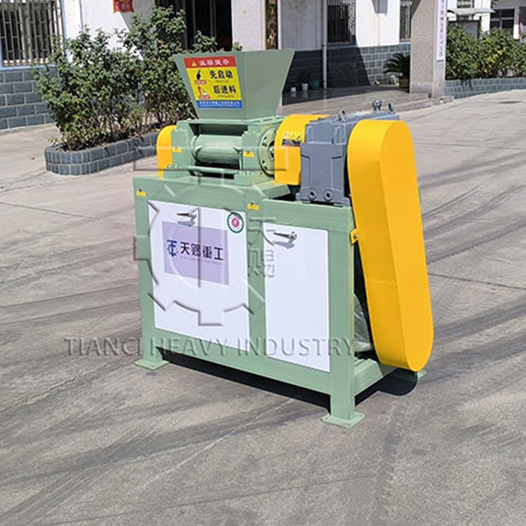 Soda Kül Üretim Hatı Granulatör Çift Rolör Organik Gübre Granulatör Makinesi