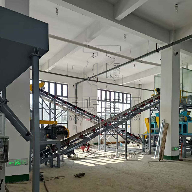 MOP gübre için kuru rulo baskı granulatör makinesi kurutmayan granulatör makinesi