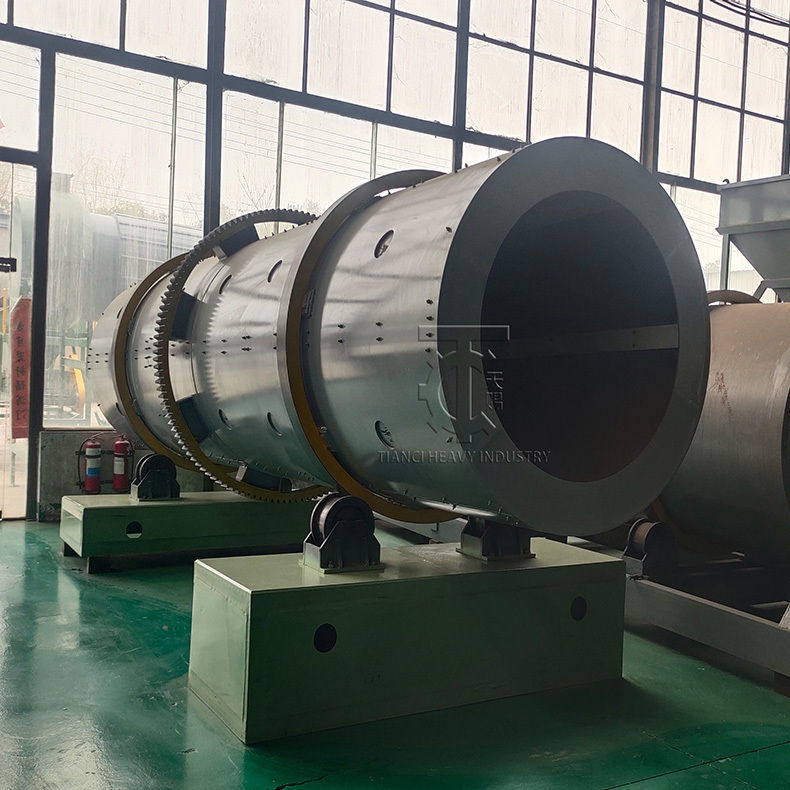 NPK Bileşik Gübre Üretim Tesisi Organik Anorganik Granüller için Granülasyon hattı