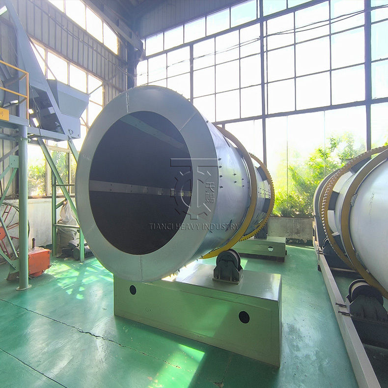 NPK Bileşik Gübre Üretim Tesisi Organik Anorganik Granüller için Granülasyon hattı