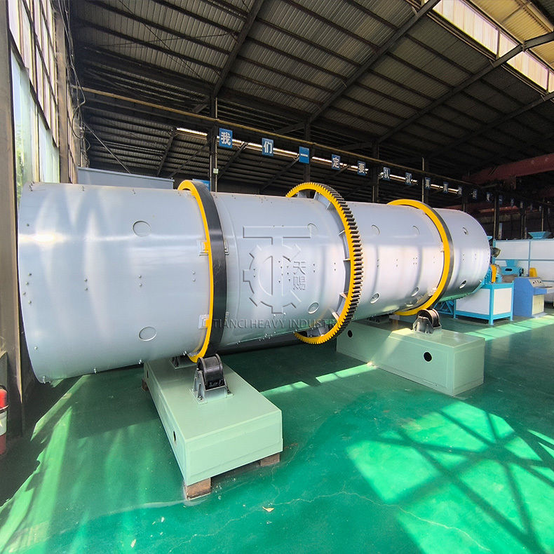 NPK Bileşik Gübre Üretim Tesisi Organik Anorganik Granüller için Granülasyon hattı