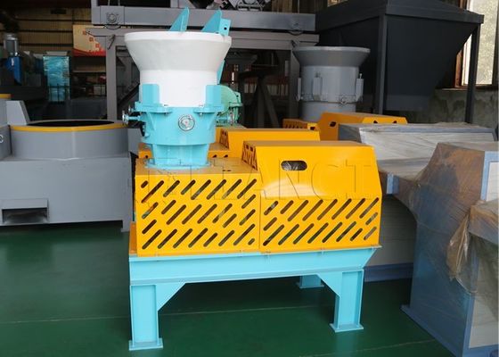 Saman Kompost Çiftlik Atıkları Gübre Düz Ölçümlü Granulatör Ekipmanı