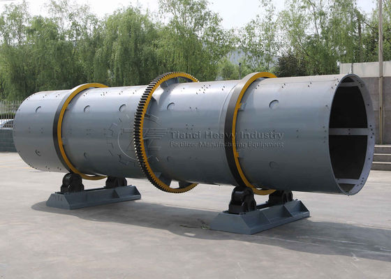 Entegre ekipman ve yılda 10000 ton üretim kapasitesi ile organik gübre için döner davul granulatör üretim hattı