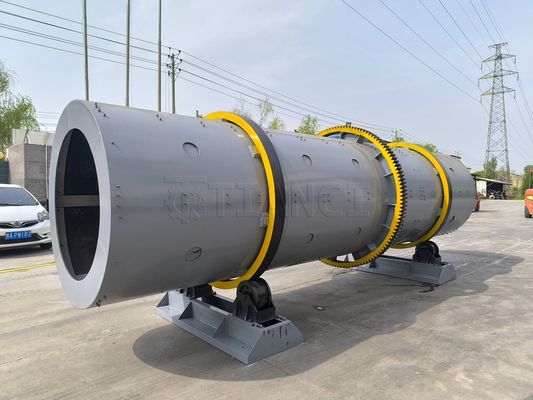 Büyük Kapasiteli Bileşik Gübre Tozu Granülasyon Makinesi Döner Davul Granülatörü