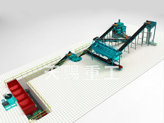 Goat Dung Organic Fertilizer Production Machine In Manure Organic Fertilizer Production Line